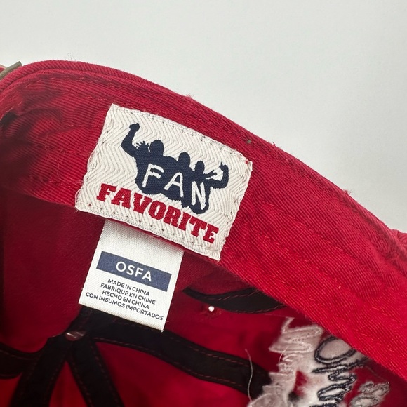 Atlanta Braves 2021 World Series Winner Custom Bleach Splatter Dad Hat OS - Picture 8 of 9